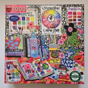 Eeboo "Artist Studio" 1000 Piece Puzzle